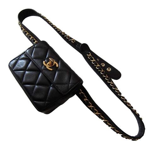 chanel belt bag fake|faux chanel belt.